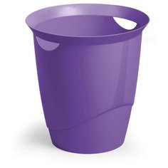 Легкая пластиковая корзина для мусора DURABLE TREND, 16 л., фиолетовый