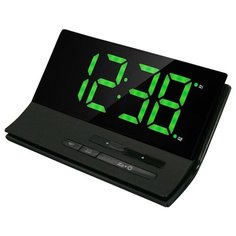 Часы настольные BVItech BV-417 черный/зеленый