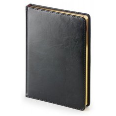 Ежедневник недатированный Альт черный, А5, 145*205 мм, 136 листов, Sidney, Nebraska
