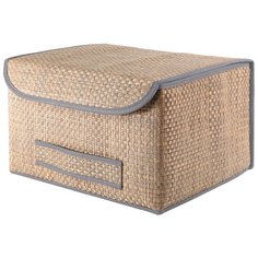 Коробка для хранения с крышкой синяя ВО-041 Casy Home