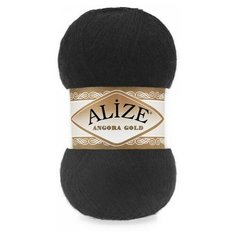 Пряжа Alize Angora Gold (60 - Черный)