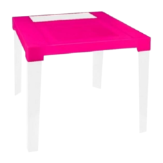 Стол детский elfplast "Алладин"(розовый/белый)