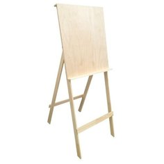 Мольберт WoodFun Хлопушка ученический дерево