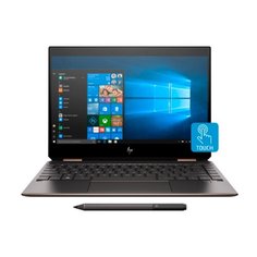 Ноутбук HP Spectre 13-ap0026ur x360 (Intel Core i7 8565U 1800 MHz/13.3"/1920x1080/16GB/1024GB SSD/DVD нет/Intel UHD Graphics 620/Wi-Fi/Bluetooth/Windows 10 Home) 5AT44EA, пепельно-серебристый/темный