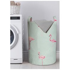 Корзина для хранения вещей JoyArty "Нашествие фламинго" 40x60 см, gaba-4283-L