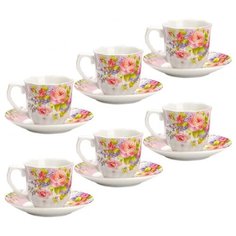 Кофейный сервиз Loraine 25960, 6 персон, 12 предм., мульти