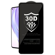 Защитное стекло для Xiaomi Mi 11 Lite;Xiaomi Mi 11 Lite 5G / Сяоми Ми 11 Лайт / Закаленное стекло, 30D, полный клей, черная рамка Glass King
