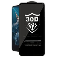 Защитное стекло для Honor 20;Honor 20 Pro / Хонор 20;Хонор 20 про / Закаленное стекло, 30D, полный клей, черная рамка Mikomo