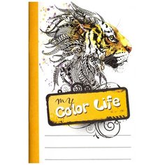 Блокнот Попурри My Color Life 02167 140х210 мм, 40 листов, белый/черный/желтый