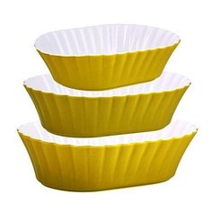 Набор салатниц керамика 3 пр Loraine 29581 KSMB-29581