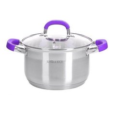 Кастрюля 16 см 1,5л силиконовая ручка MayerBoch 29092 KSMB-29092