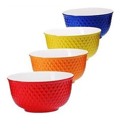 Набор салатниц керамика 4пр 800 мл Loraine 29619 KSMB-29619