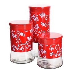 Банки для сыпучих 3пр 0,7+1+1,4 л MayerBoch 28730 KSMB-28730