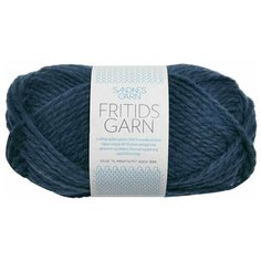 Пряжа Sandnes Garn Fritidsgarn, цвет Джинс, 4 мотка