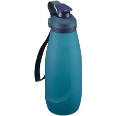 Мягкая сжимаемая фляга для трекинга 1 л - TREK 500 Soft, размер: NO SIZE, цвет: Насыщенный Тёмно-Бирюзовый FORCLAZ Х Декатлон Decathlon