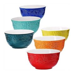 Набор салатниц 6пр 450 мл Loraine 29632 KSMB-29632