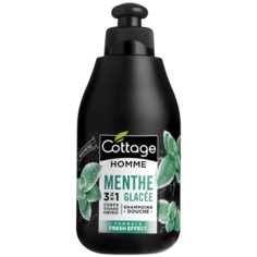 Гель-шампунь для душа 3 в 1 Cottage Men Icy mint, 250 мл