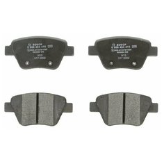 Дисковые тормозные колодки задние Bosch 0986494416 для Audi, Skoda, Volkswagen, SEAT (4 шт.)