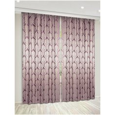 03474 Комплект штор, портьера (ш.150* в.275)*2, 100%п/э Racc Olto