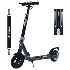 Городской самокат Ridex Route 200 мм, черный