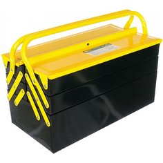 Ящик с органайзером FIT 65679 42x20x20 см черный/желтый F.It