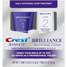 Crest 3D White Brilliance 2-Step – Комплект зубных паст