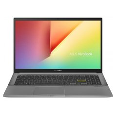 Ноутбук ASUS VivoBook S15 S533EA-BN239T (Intel Core i7 1165G7 2800 MHz/15.6"/1920x1080/16GB/512GB SSD/DVD нет/Intel Iris Xe Graphics/Wi-Fi/Bluetooth/Windows 10 Home) 90NB0SF3-M04670, Indie Black