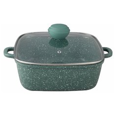 Кастрюля BK-1123 6,1л. MALACHITE Bekker