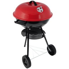 Угольный гриль Royal Grill 80-113, 44x43,2x70 см, черный/красный