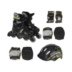 Коньки Роликовые Action PW-120B Набор: коньки ролик, защита, шлем р. 35-38 Action!