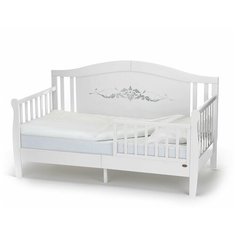 Детская кровать-диван Nuovita Stanzione Verona Div Ornamento (Bianco/Белый)