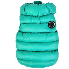 Жилет для собак, сверхлегкий PUPPIA "Vest A", бирюзовый, XXL (Южная Корея)