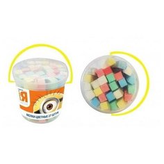 Набор мелков CENTRUM мелки цветные Миньоны, в ведерке 27 шт 85123