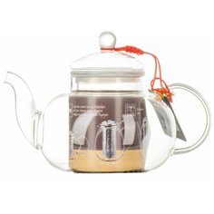 Чайник заварочный WILMAX стеклянный с фильтром 620мл 1 шт
