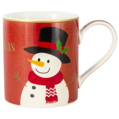 Кружка Easy Life Glitter&Colour SNOWMAN, без инд. упаковки, 0.35 л (EL-R0137_BU-GCC1)