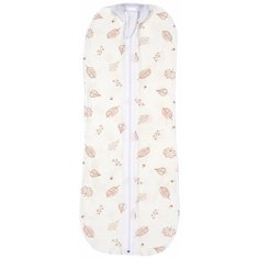 Пеленка (кокон на молнии) Amarobaby Soft Hugs 56/68 Листья