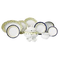 Столовый сервиз на 6 персон 26 предметов Thun "Роза /Синие вишни" / 080252 Thun1794