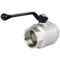 Кран шаровый Bugatti Oregon 03000 муфтовый (ВР/ВР), латунь Ду 50 (2")