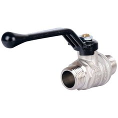 Кран шаровый Bugatti Oregon 03250 муфтовый (НР/НР), латунь Ду 15 (1/2")