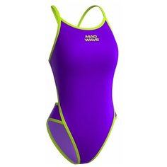 Купальник MAD WAVE Daria PBT, размер 48, фиолетовый