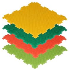 Модульный коврик, ОРТОДОН, Трава, мягкий, 8 пазлов