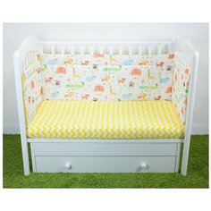 Magic City бортик Джангл 30x60 белый