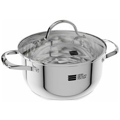 Кастрюля НМП 2,3 л "Presto", КС123 НЕВА металл посуда