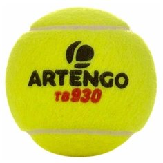МЯЧИ ДЛЯ ИГРЫ В БОЛЬШОЙ ТЕННИС TB930 x 4 ШТ. ARTENGO X Декатлон Decathlon