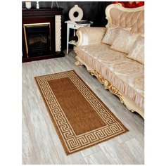 Ковер циновка на пол 128668 - D.BEIGE 70 х 140 см Kand