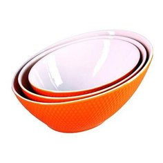 Набор салатниц керамика 3 пр Loraine 29590 KSMB-29590