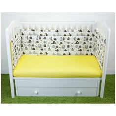 Magic City бортик Дневные коты 30x60 белый