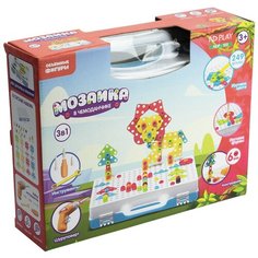 Конструктор "Мозаика в чемоданчике" 3 в 1. Объемные фигуры ND Play