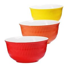 Набор салатниц керамика 3 пр Loraine 29605 KSMB-29605