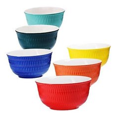 Набор салатниц 6пр 450 мл Loraine 29629 KSMB-29629